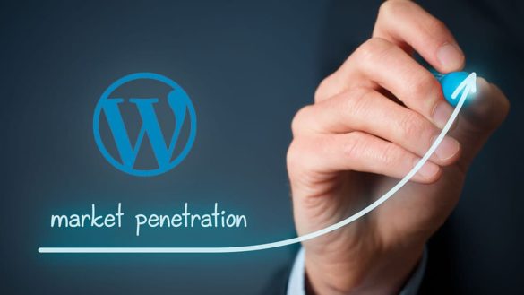 WordPress 30 percent growing