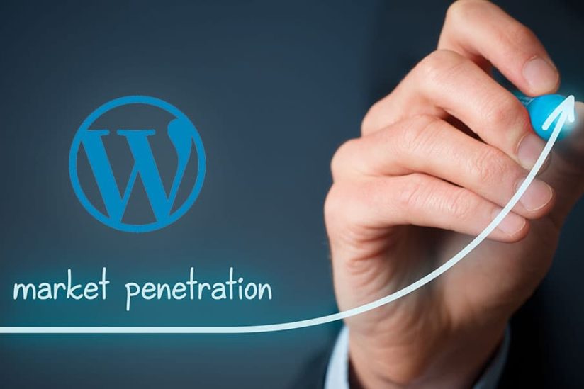 WordPress 30 percent growing