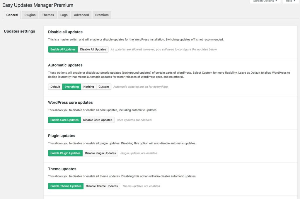 WordPress Easy Automatic Updates