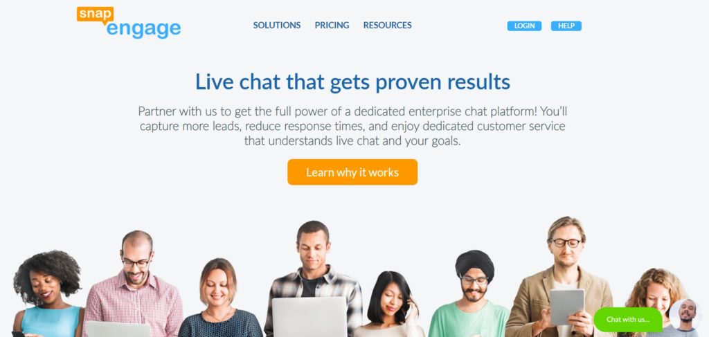 4 snapegage to live chat plugin for wordpress