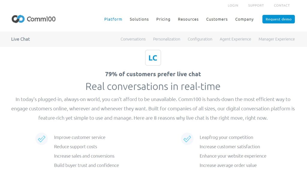comm100 live chat plugin for wordpress