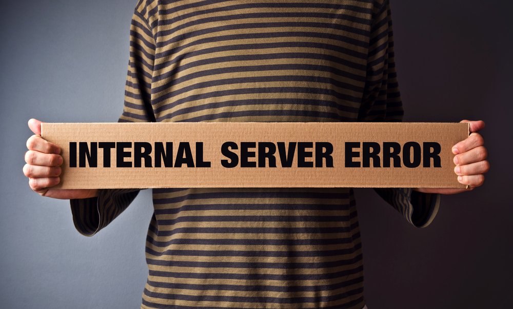 internal server error