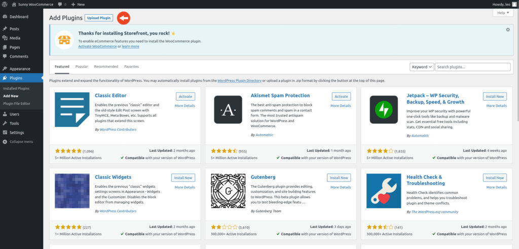 WordPress Upload Plugin