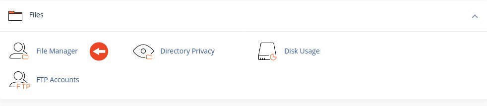 cPanel FileManager