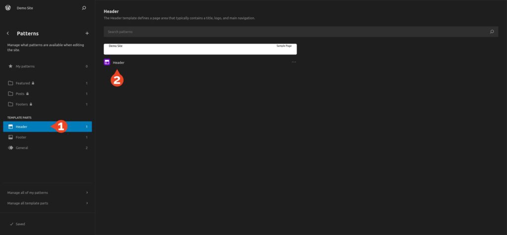 WordPress Block Editor Patterns