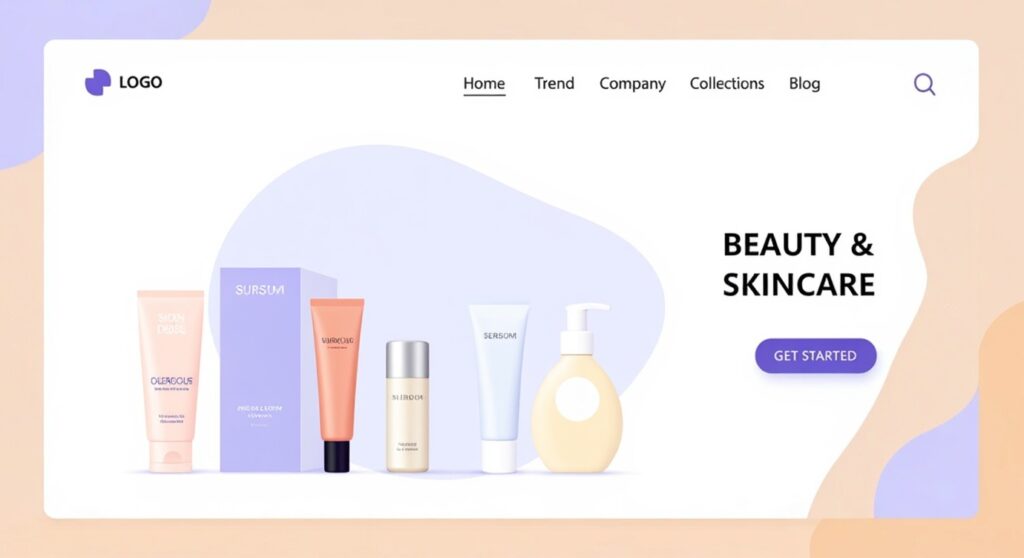WooCommerce website hosting for luxury skincare brand
